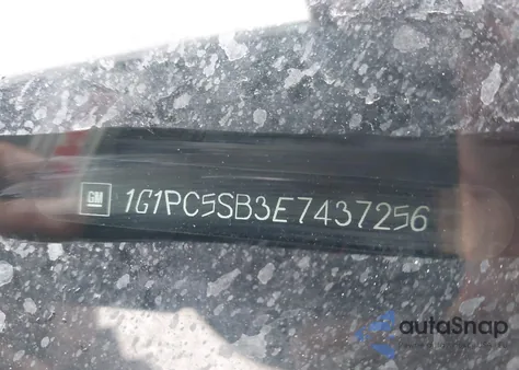 2014 Chevrolet Cruze 1Lt Auto из США, поврежденный, VIN 1G1PC5SB3E7437256